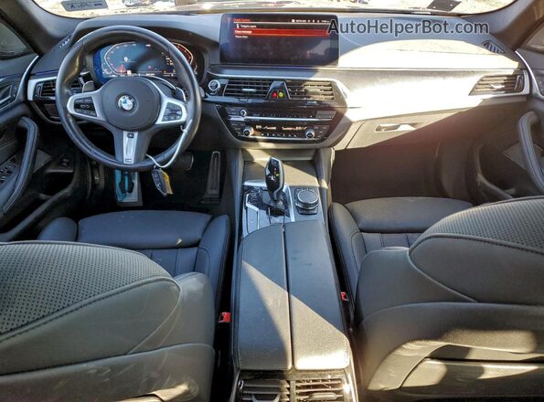 WBA13BJ05PWY18544 2023 BMW 5 SERIES Black წინა პანელის ხედი