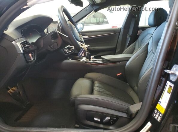 WBA13BJ06PWY22456 2023 BMW 5 SERIES Black Front interior view