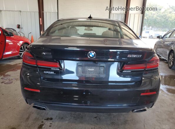 WBA13BJ06PWY22456 2023 BMW 5 SERIES Black Rear view
