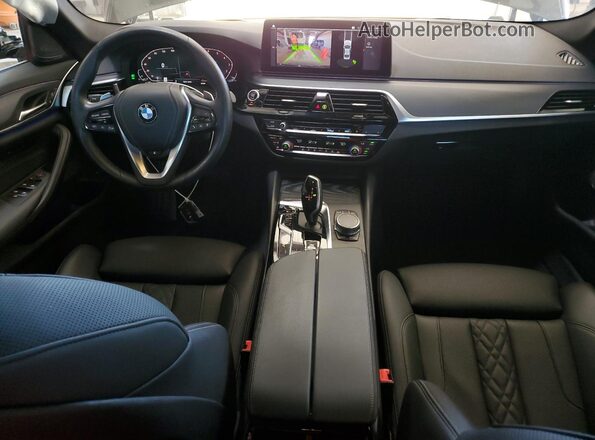 WBA13BJ06PWY22456 2023 BMW 5 SERIES Black Dashboard view