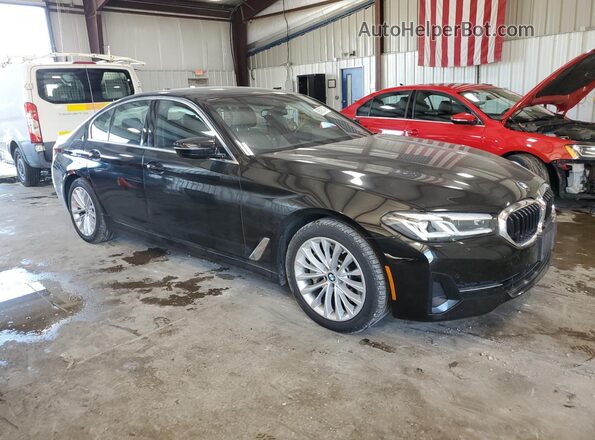 WBA13BJ06PWY22456 2023 BMW 5 SERIES Black Front right