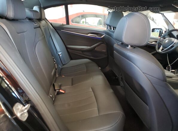 WBA13BJ06PWY22456 2023 BMW 5 SERIES Black Rear seats view