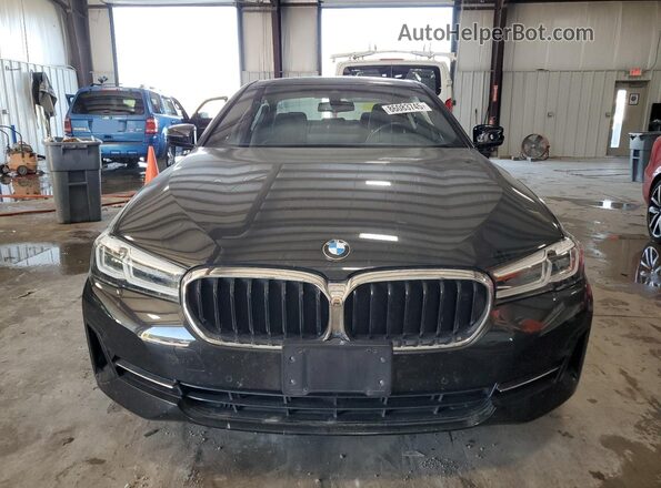 WBA13BJ06PWY22456 2023 BMW 5 SERIES Black Front view