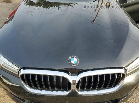 WBA13BJ09MWX18619 2021 BMW 5 SERIES Черный Вид задней части салона