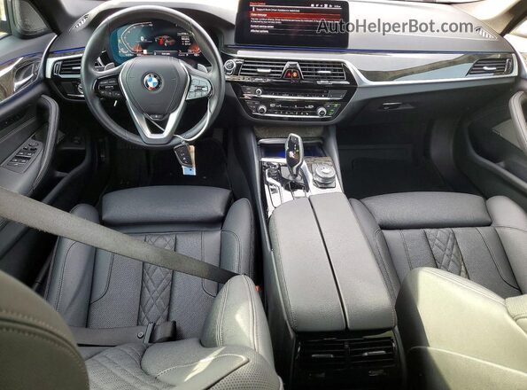 WBA13BJ09MWX18619 2021 BMW 5 SERIES Черный Вид панели приборов