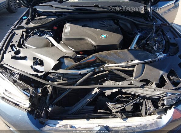 WBA13BJ0XPWX96766 2023 BMW 5 SERIES Blue უკანა ხედი