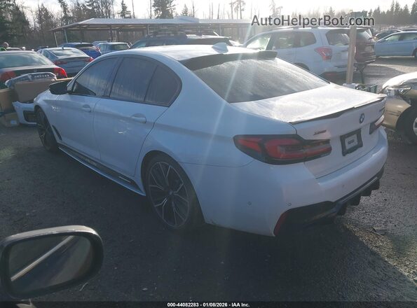 WBA13BK00MCF86188 2021 BMW 5 SERIES White Tył lewy