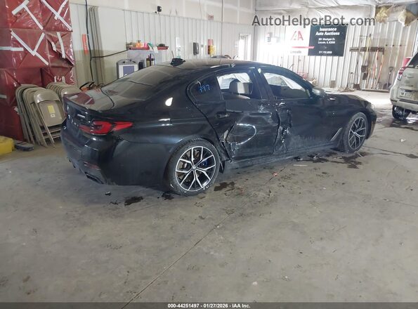 WBA13BK09NCH97228 2022 BMW M5 Black Задня права чверть
