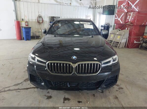 WBA13BK09NCH97228 2022 BMW M5 Black Вид щитка приладів