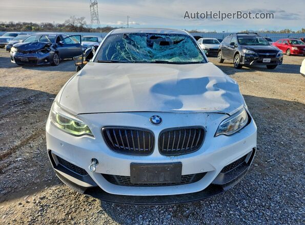 WBA1G9C54GV727129 2016 BMW 2 SERIES White წინა ხედი