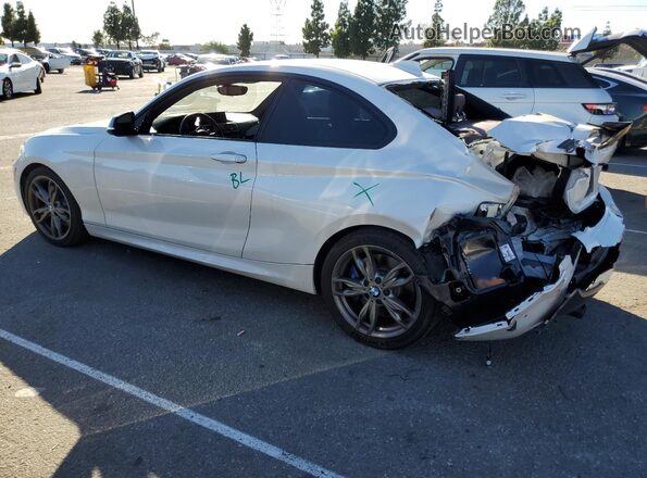 WBA1J7C51GV359336 2016 BMW M2 White Հետևի ձախ