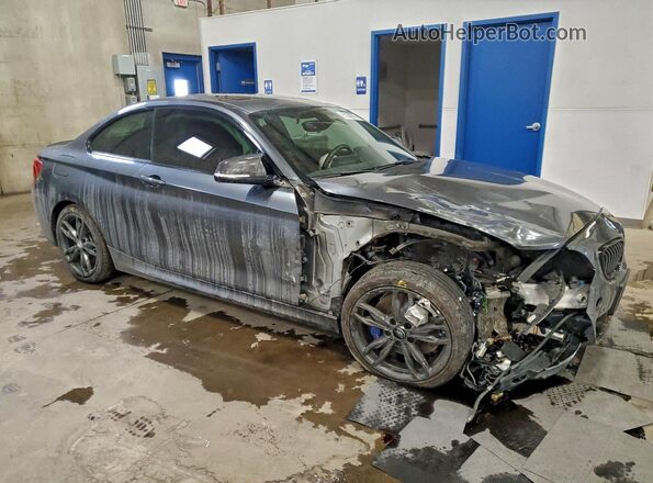 WBA1J9C56GV372188 2016 BMW M2 Gray Delantero derecho