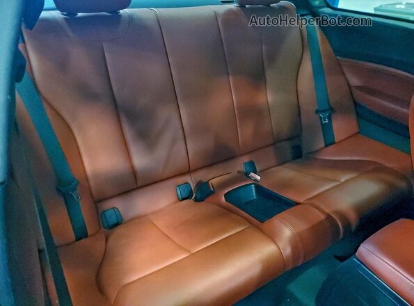 WBA1J9C56GV372188 2016 BMW M2 Gray Vista de los asientos traseros