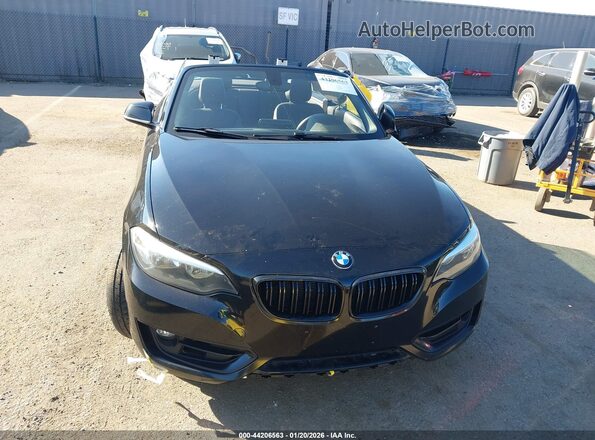 WBA1K9C51GV321890 2016 BMW 2 SERIES Черный Вид щитка приборов