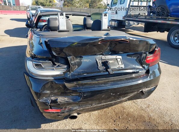 WBA1K9C51GV321890 2016 BMW 2 SERIES Черный Вид спереди