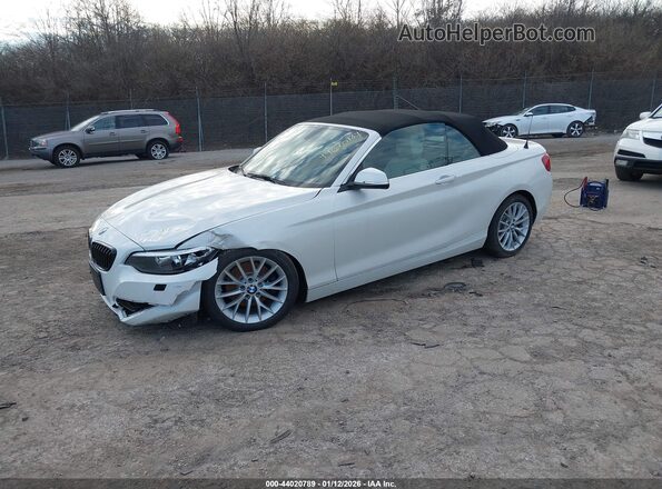 WBA1K9C55GV322265 2016 BMW 2 SERIES White Передня ліва чверть