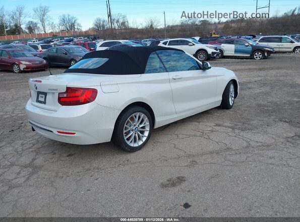 WBA1K9C55GV322265 2016 BMW 2 SERIES White Задня права чверть