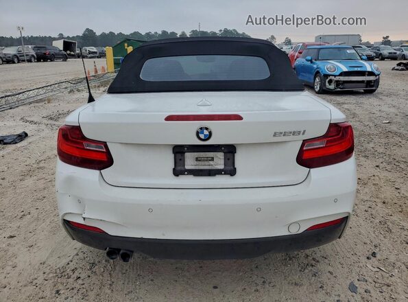WBA1K9C59GV710325 2016 BMW 2 SERIES White Widok z tyłu