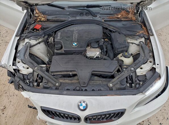 WBA1K9C59GV710325 2016 BMW 2 SERIES White Widok wnętrza z tyłu