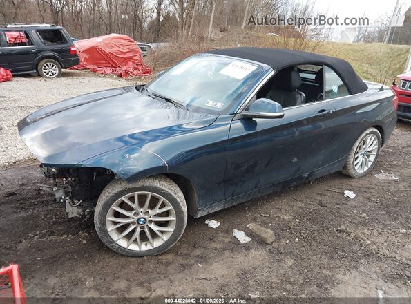 WBA1L9C52GV324181 2016 BMW 2 SERIES Navy Front left