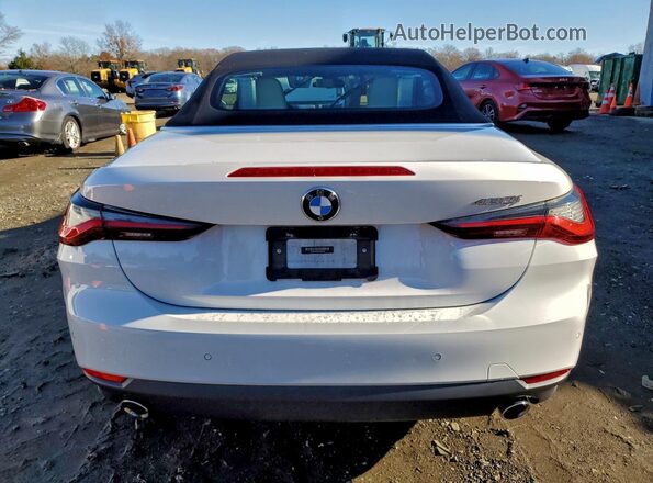 WBA23AT00MCG87695 2021 BMW 4 SERIES White Հետևի տեսք