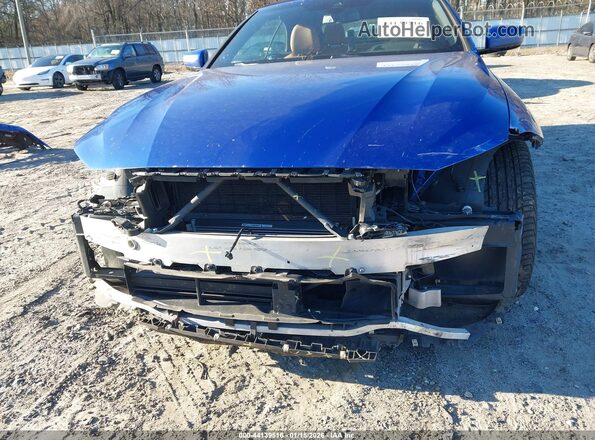 WBA23AT00MCH46325 2021 BMW 4 SERIES Blue Front view