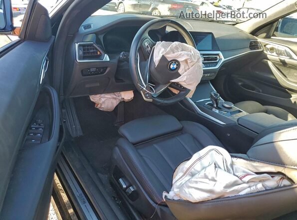 WBA23AT03MCG93782 2021 BMW 4 SERIES Черный Вид панели приборов