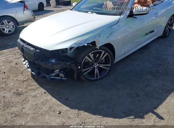 WBA23AT04RCP58093 2024 BMW 4 SERIES White Front view