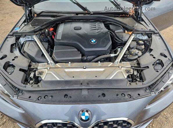 WBA23AT06MCG93775 2021 BMW 4 SERIES Gray უკანა სალონის ხედი
