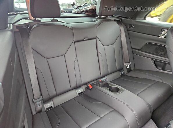 WBA23AT06MCG93775 2021 BMW 4 SERIES Gray უკანა სავარძლების ხედი