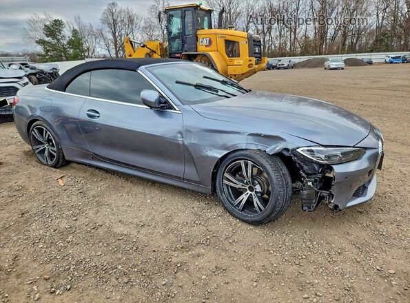 WBA23AT06MCG93775 2021 BMW 4 SERIES Gray წინა მარჯვენა