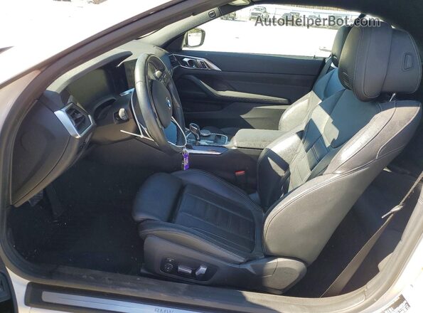 WBA23AT09MCH03652 2021 BMW 4 SERIES Белый Вид салона спереди