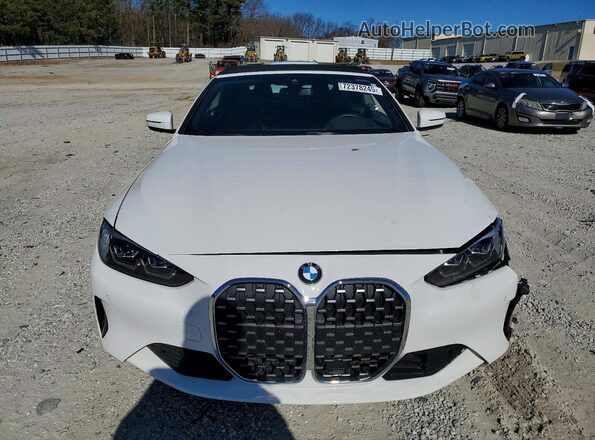 WBA23AT09MCH03652 2021 BMW 4 SERIES Белый Вид спереди