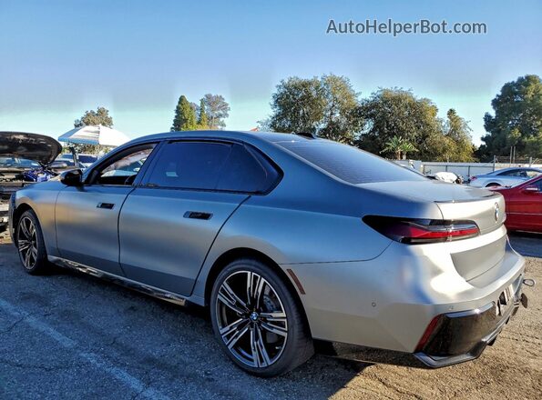 WBA23EH02PCM52703 2023 BMW 7 SERIES Gray Հետևի ձախ