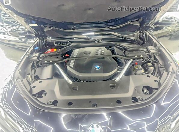 WBA23EH0XPCN49373 2023 BMW 7 SERIES Black წინა პანელის ხედი