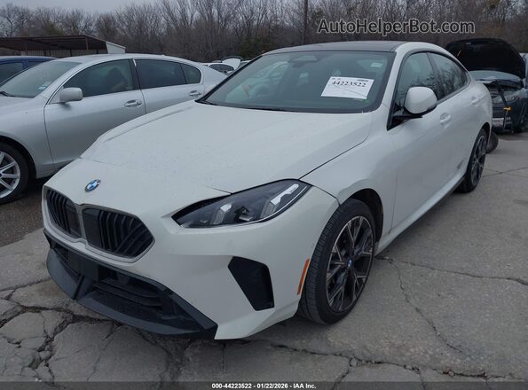 WBA23GG02S7S48479 2025 BMW 2 SERIES Белый Передняя левая четверть