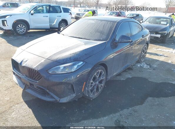 WBA23GG06S7S57010 2025 BMW 2 SERIES Black Առջևի ձախ երեք քառորդ տեսարան