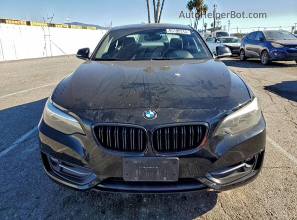 WBA2F9C36H7A40300 2017 BMW 2 SERIES Black Front view