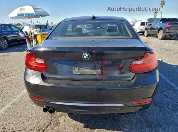 WBA2F9C36H7A40300 2017 BMW 2 SERIES Black Rear view