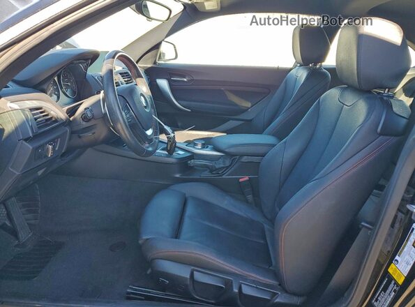 WBA2F9C36H7A40300 2017 BMW 2 SERIES Black Front interior view