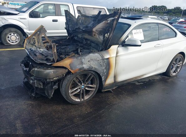 WBA2F9C57HV664486 2017 BMW 2 SERIES White Przód lewy
