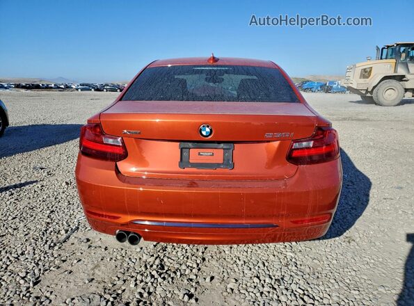 WBA2H9C33HV642428 2017 BMW 2 SERIES Orange Հետևի տեսք