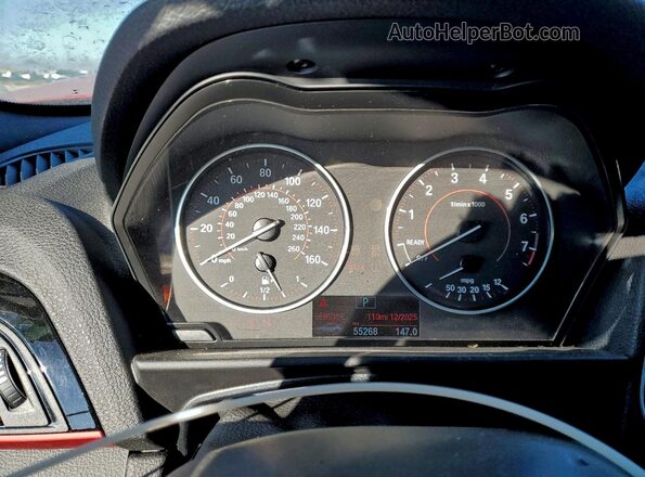 WBA2H9C33HV642428 2017 BMW 2 SERIES Orange Սարքավորումների վահանակի տեսք