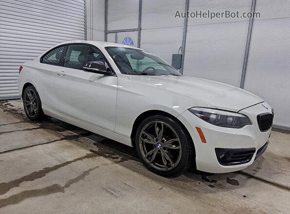 WBA2J1C56JVD09205 2018 BMW 2 SERIES Белый Передняя правая четверть