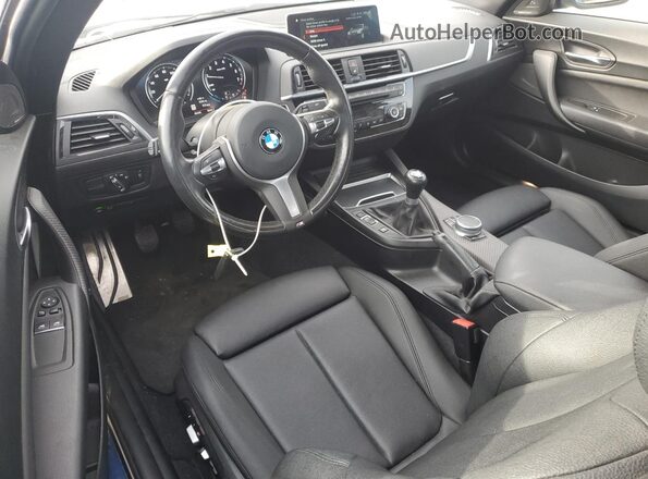 WBA2J5C02M7J45646 2021 BMW M2 Blue წინა პანელის ხედი