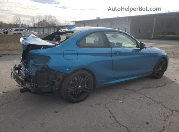 WBA2J5C02M7J45646 2021 BMW M2 Blue უკანა მარჯვენა