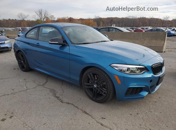 WBA2J5C02M7J45646 2021 BMW M2 Blue წინა მარჯვენა