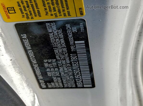 WBA2J5C50JVB27801 2018 BMW M2 White 