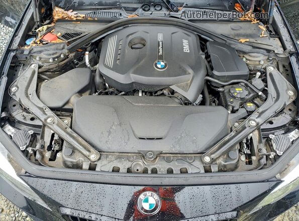 WBA2K1C0XL7G05062 2020 BMW 2 SERIES Black Widok wnętrza z tyłu