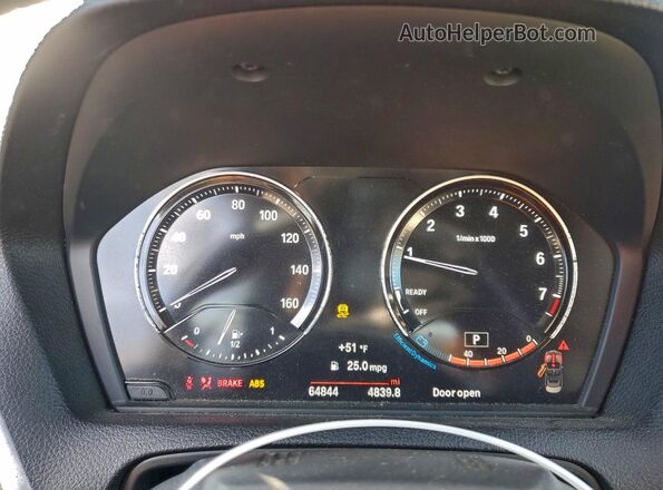 WBA2K1C50JVD41113 2018 BMW 2 SERIES Blue Widok zestawu wskaźników